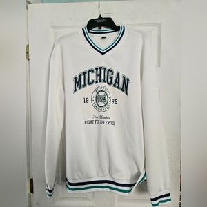 SHEIN Michigan Silky Long Sleeve Top